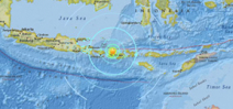 Major earthquake impacts Indonesia Photo